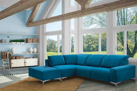 muebles villamor sofas baikal azul 251 original